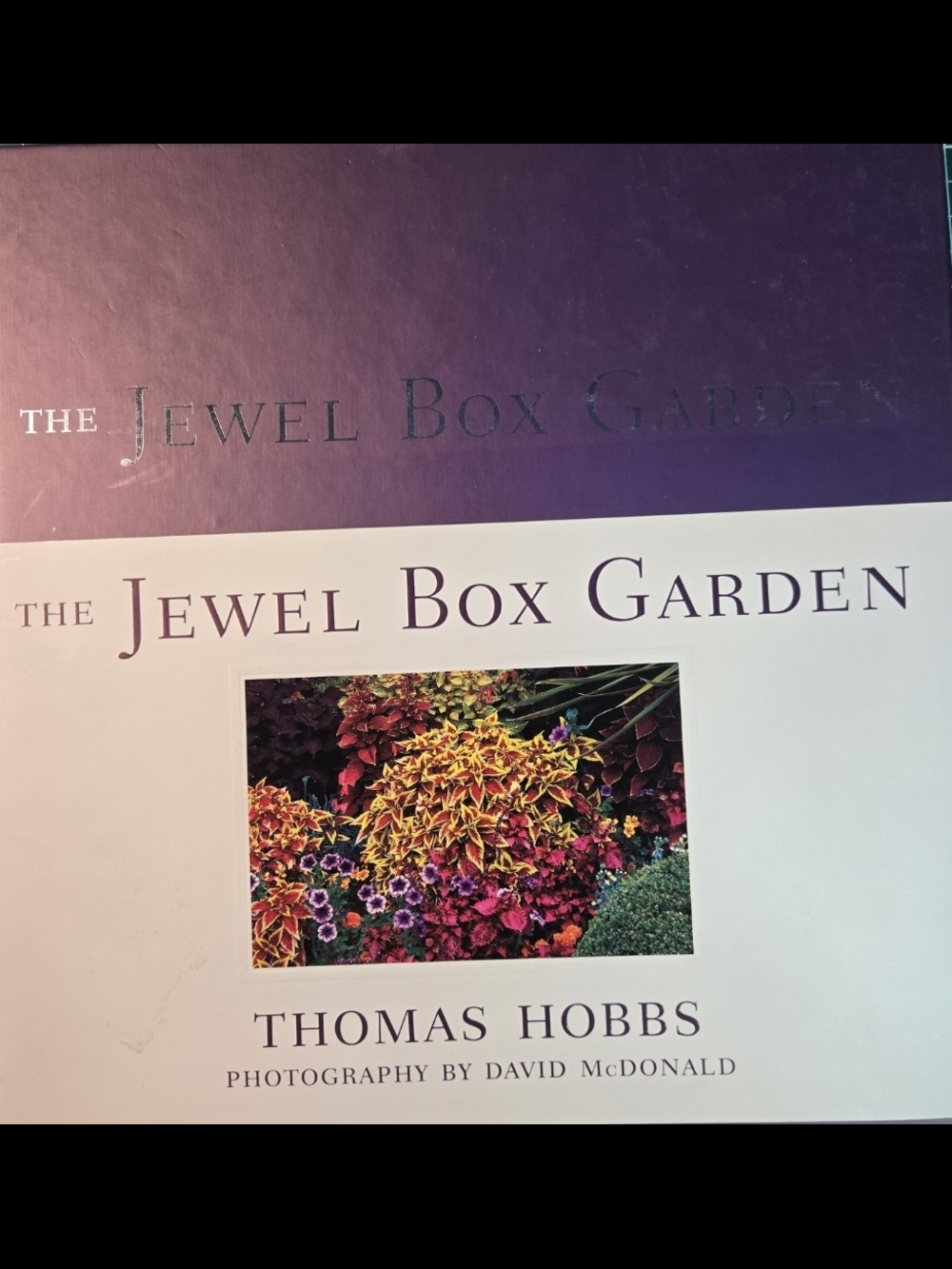The Jewel Box Garden Thomas Hobbs Hardcover Book